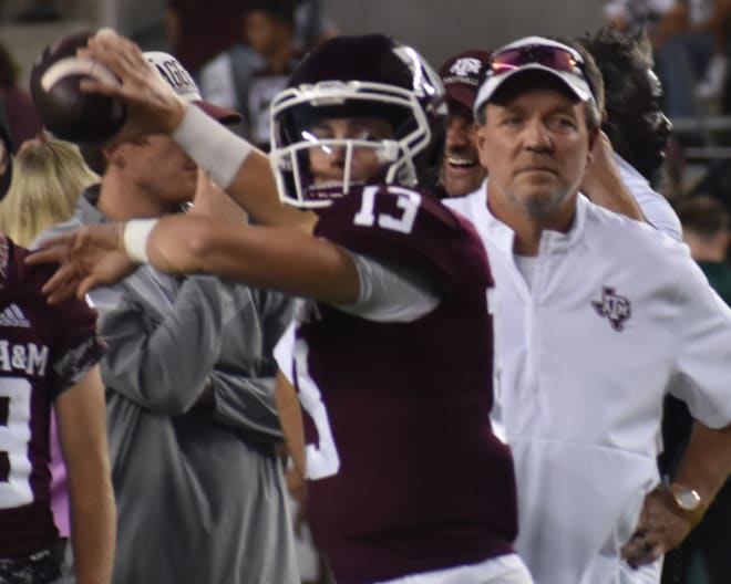 Haynes King's time in Aggieland is done.