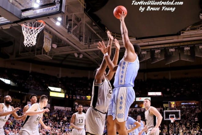 If not for Kennedy Meeks, the Tar Heels might have fallen short Wednesday night at Wake Forest.