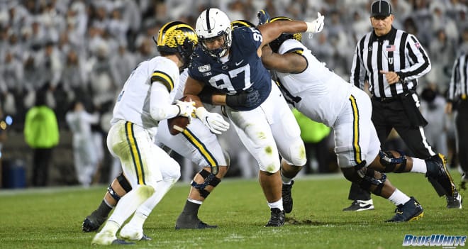 PJ Mustipher is in line to take over Penn State's starting 3-technique DT spot.