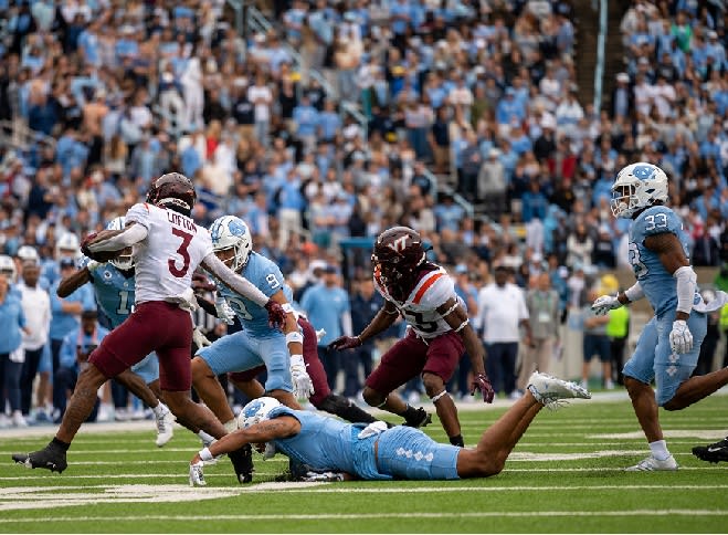 The Tar Heels had some positive games last fall, like versus Virginia Tech, but not enough of them.