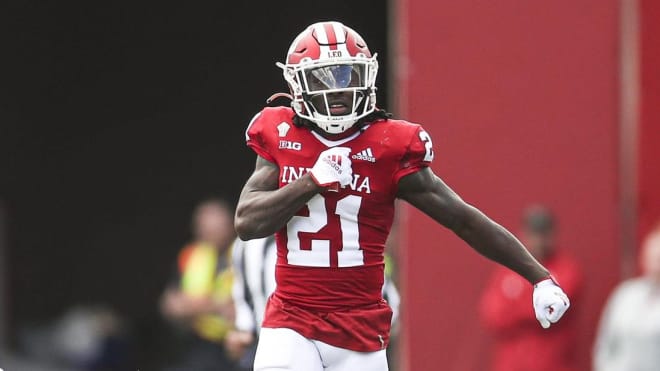 Noah Pierre taking advantage of recent opportunity. (IU Athletics)