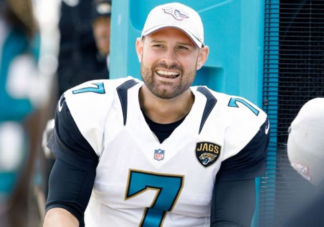 Chad Henne will continue to be the backup in Jacksonville.