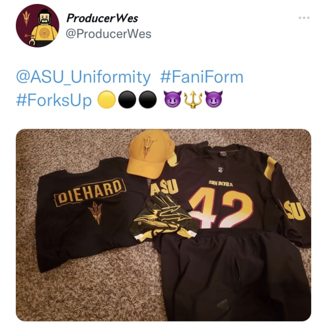 2021 Uniformity – Week 4: Sun Devils Bring “Valley Heat” in Gold Jerseys -  ASUDevils