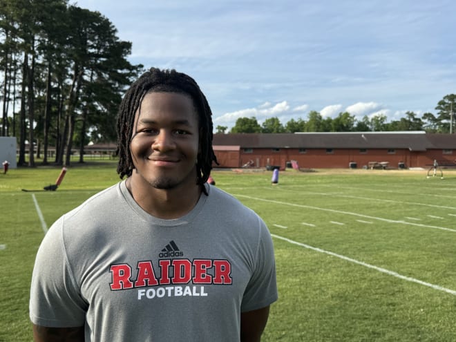 Five-star defensive tackle Elijah Griffin. Photo by Jed May.