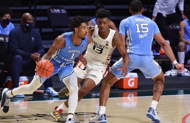 Leaky Black didn't need to look to Roy Williams for instruction Tuesday night. 