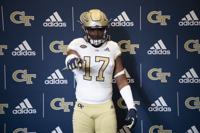 Stone during one of his several visit to Georgia Tech