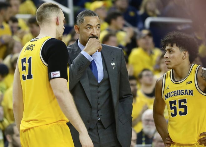 Michigan Wolverines fifth-year senior forward Austin Davis is recovering from a shoulder injury.