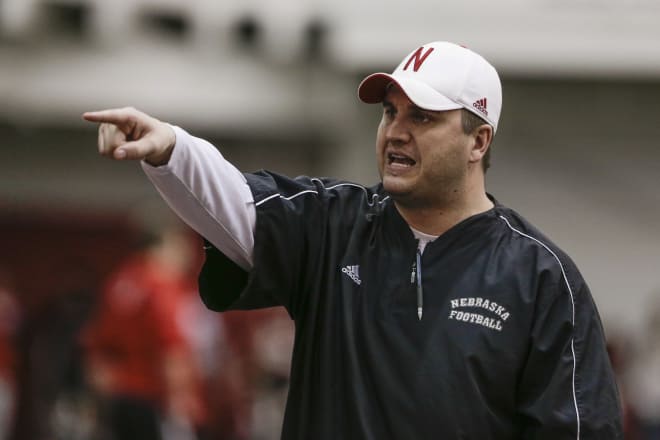 Garrison previously served as the offensive line coach at Nebraska.