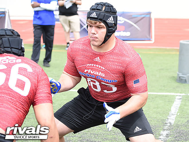 Rivals250 center Justin Dedich is a top target for the Oregon State Beavers