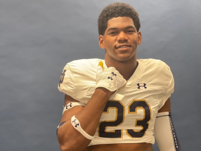 2024 four-star OLB Brian Robinson has multiple connections with the Notre Dame coaching staff