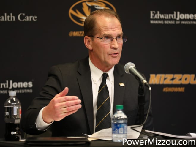 Missouri athletics director Jim Sterk