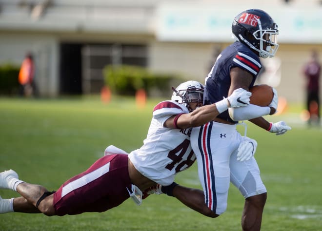 Former Jackson State wide receiver Daylen Baldwin committed to Michigan Monday afternoon.