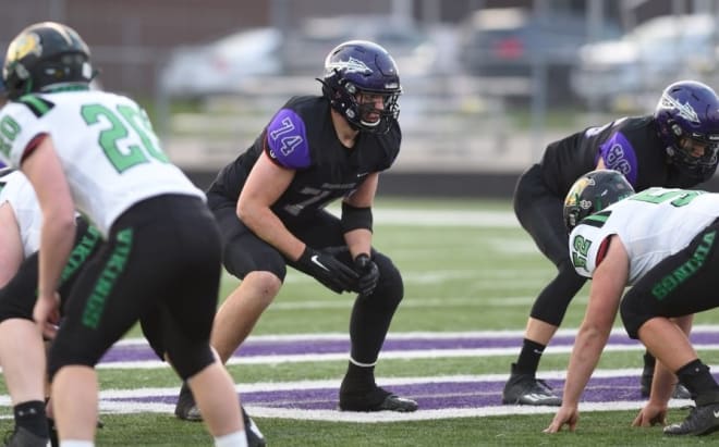 Offensive lineman Jack Dotzler committed to the Iowa Hawkeyes today.