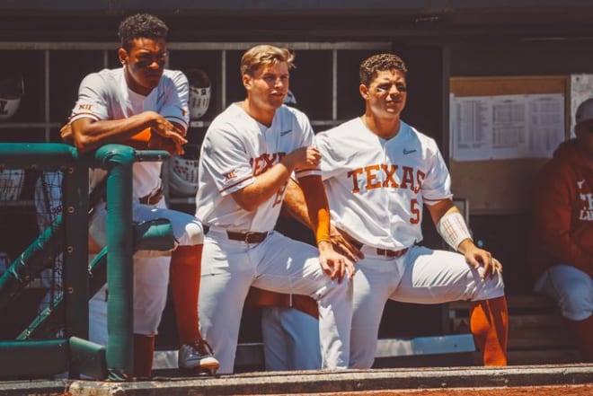 Texas experienced some frustration this week at Oklahoma City. (@TexasBaseball)