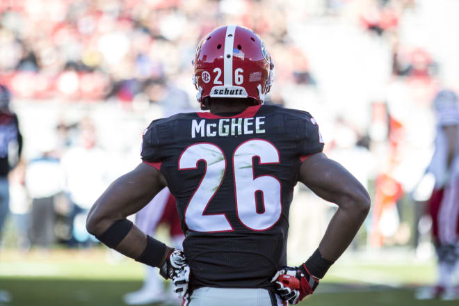 Tyrique McGhee is one of four players Kirby Smart said will work out at Star.