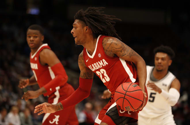 Alabama guard John Petty Jr. has 39 points and 10 rebounds in Alabama's win over Samford on Wednesday. Photo | Alabama Athletics 