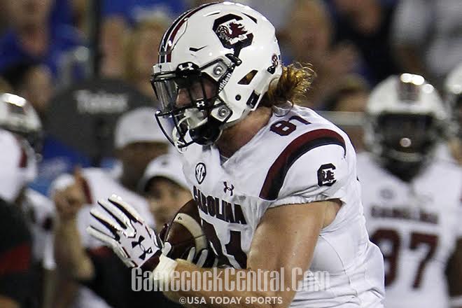 Gamecock TE Hayden Hurst should again play a major role in Saturday's game