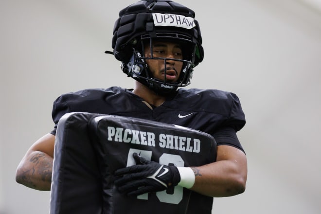 Taylor Upshaw made a brief stop at Colorado this spring before reentering the transfer portal after leaving Michigan for Boulder after the 2022 season.
