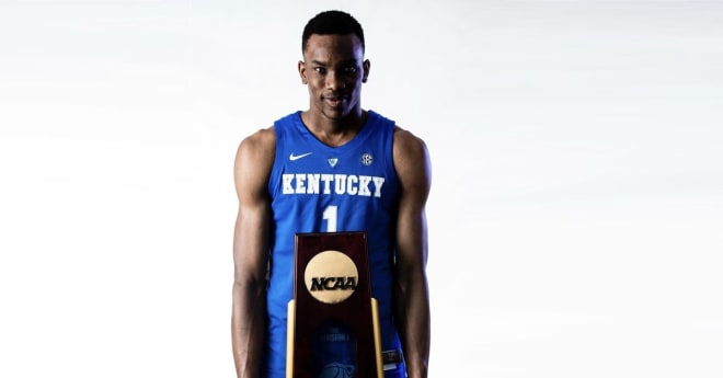 Ugonna Kingsley during his official visit to Kentucky 