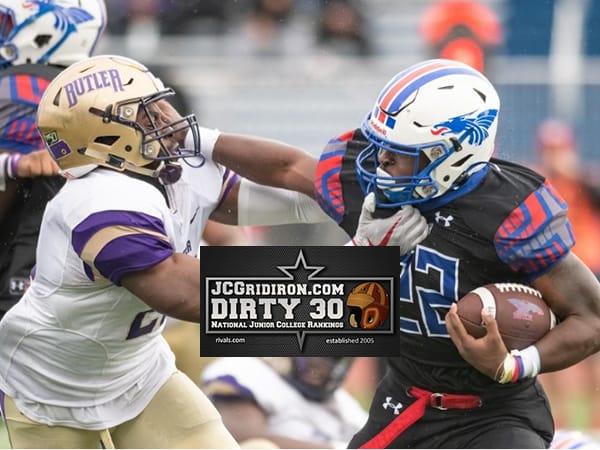 Hutchinson stiff-arms Butler to take over No. 1 in the Dirty 30 Rankings
