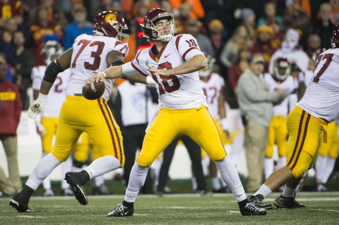 USC quarterback JT Daniels faces a tough challenge this week against a stout Cal defense.