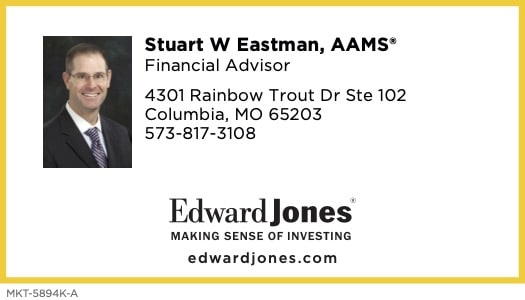 Click the business card to learn more about Stuart Eastman and contact him for your financial needs