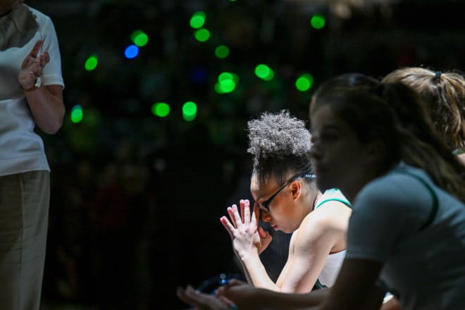 Notre Dame junior-to-be Olivia Miles is eager to step back into the spotlight for the Irish.