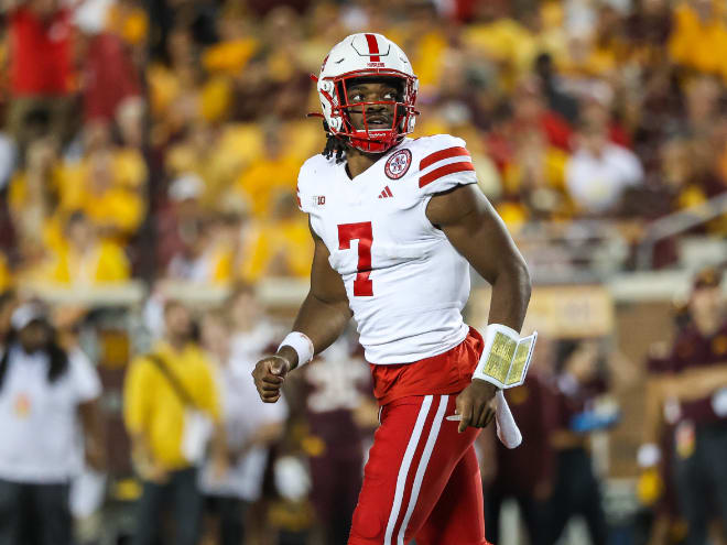 Nebraska quarterback Jeff Sims