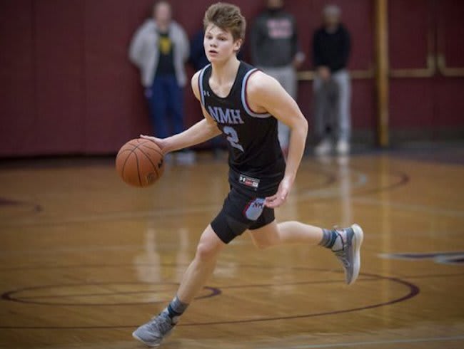 A 6-foot-3, 180-pound PG from Northfield Mount Hermon School, Rowan Brumbaugh spoke with Gard on Saturday. 