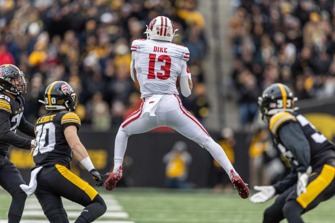 Wisconsin wide receiver Chimere Dike (BadgerBlitz.com)