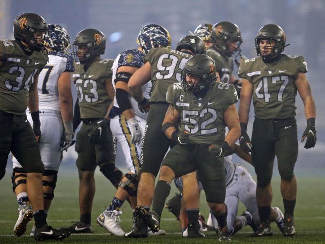 With the exception of one big play, Army's defense kept Navy QB Xavier Arline on lock down all day long