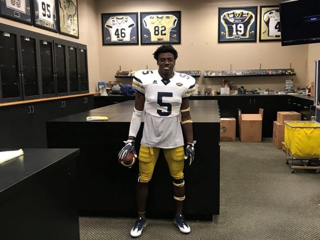 Calhoun poses during a visit to GT
