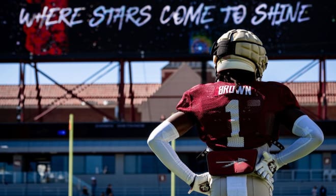 FSU held its first scrimmage inside Doak Campbell Stadium.