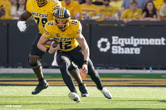 Cook threw for 211 yards, but just 16 in a second half in which Missouri was shut out by Vanderbilt