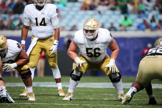 Senior guard Quenton Nelson is projected to be one of the nation's premier linemen in 2017.