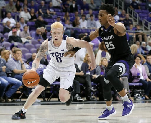 Jaylen Fisher got the start for the injured Alex Robinson as TCU blew out Omaha.