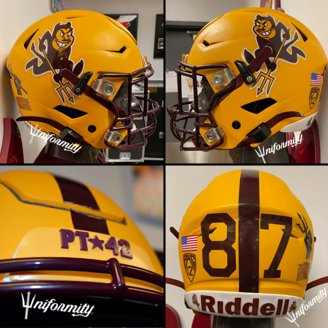 ASU Football: 'Sun Devil Legends Series' No. 42 Pat Tillman - House of  Sparky