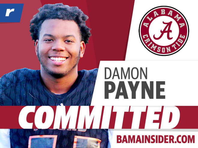 Damon Payne is the 16th commitment to Alabama's class of 2021 