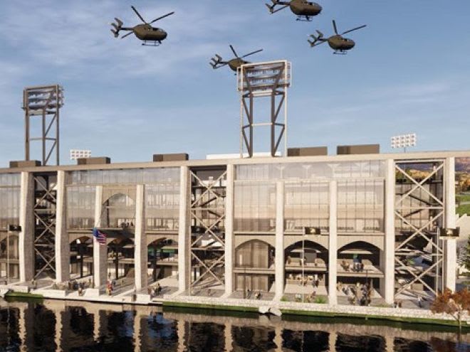 The United States Military Academy at West Point’s Michie Stadium