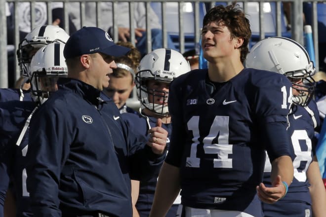 Penn State Nittany Lions quarterback Christian Hackenberg.