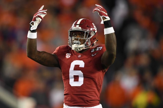 Alabama defensive back Hootie Jones will be one of the Tide's most important reserves this season. Photo | USA Today