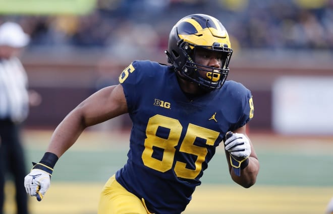 Michigan Wolverines football redshirt freshman Mustapha Muhammad was rated as the 17th-best tight end in the country out of high school in the 2018 class.