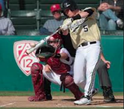 Spencer Navin starred at catcher for the Commodores. 