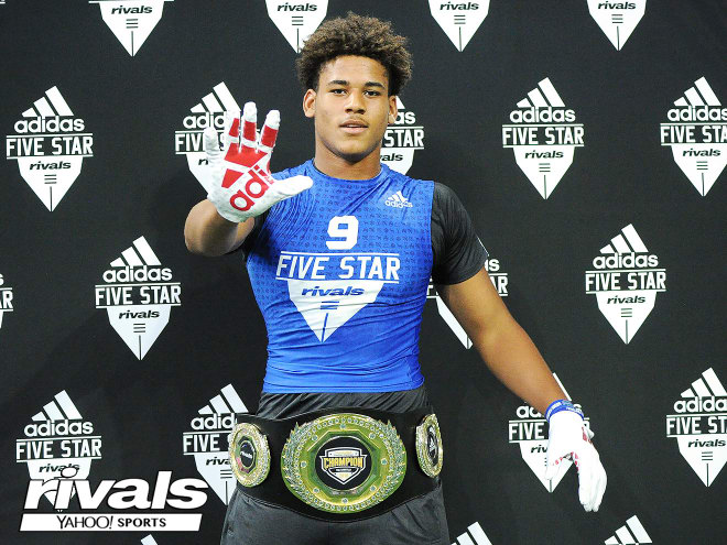 Five-star linebacker Antoine Sampah was quite busy over the weekend, visiting nearly a dozen college campuses.