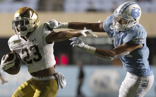 THI continues looking at UNC's 2021 football opponents, and today we feature Notre Dame.