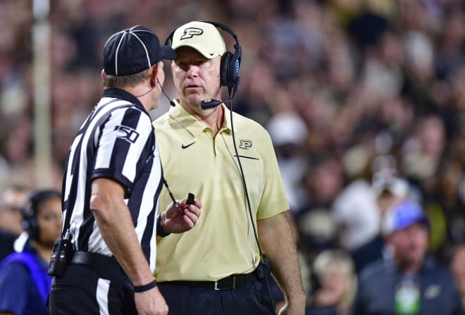 Jeff Brohm hopes a staff shake-up will help change the fortunes of his fourth Purdue squad.