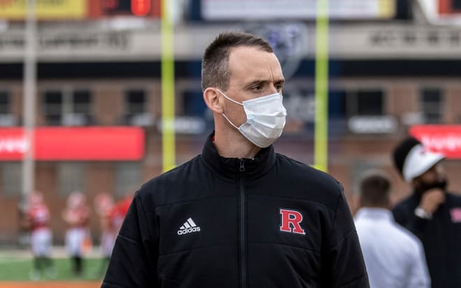 Rutgers offensive coordinator Sean Gleeson