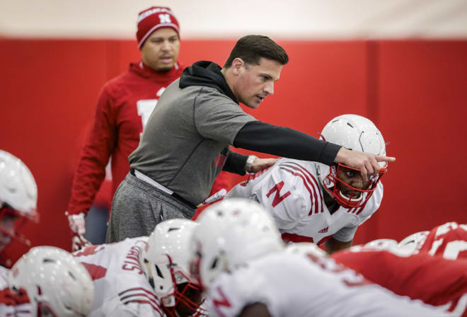 Defensive coordinator Bob Diaco will work heavily with NU's linebackers. 