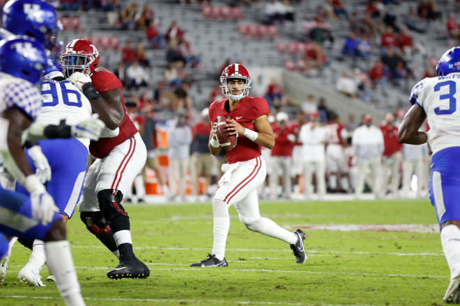 Alabama Crimson Tide quarterback Bryce Young. Photo | Getty Images