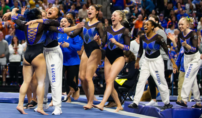 No 3 Florida Gymnastics Meets No 15 Missouri For 17th Annual Gators Link 1standtenflorida 7869